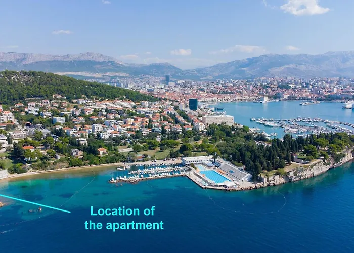 Beachfront Apartment Drazen With Patio & Parking